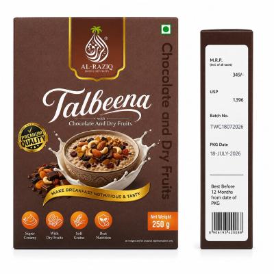RAZIQ TALBEENA CHACOLATER FLAVOUR - 250g
